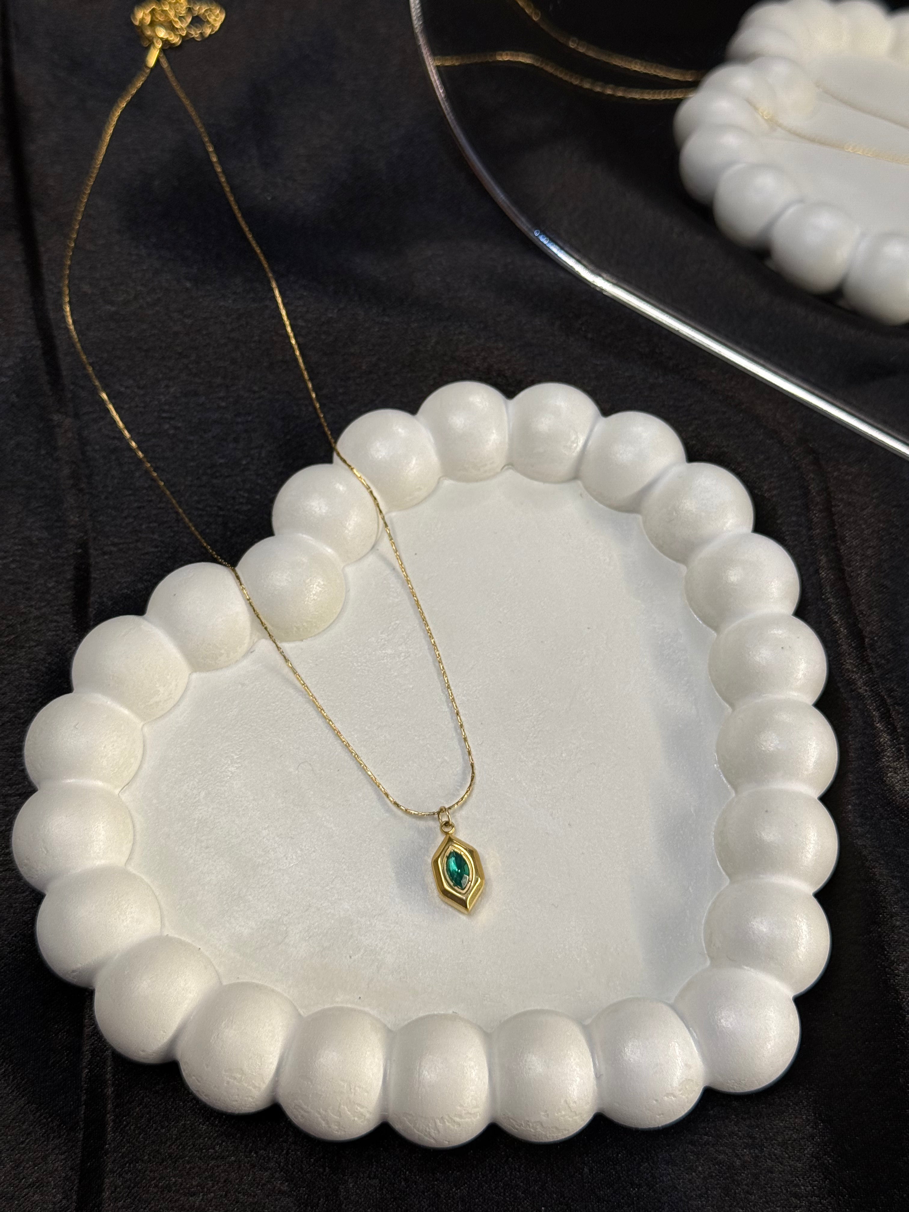 Green Love Necklace