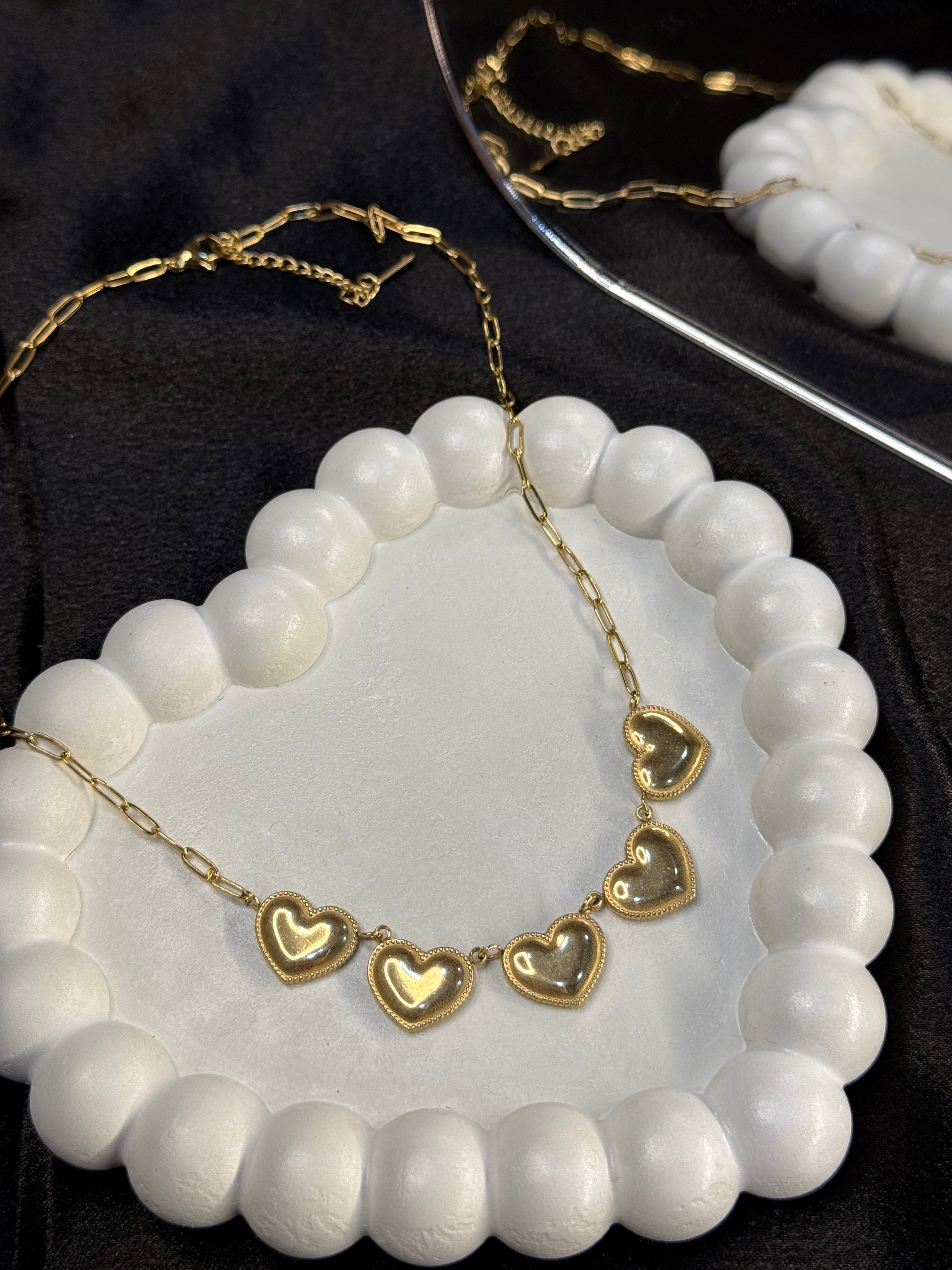 Heart Link Necklace