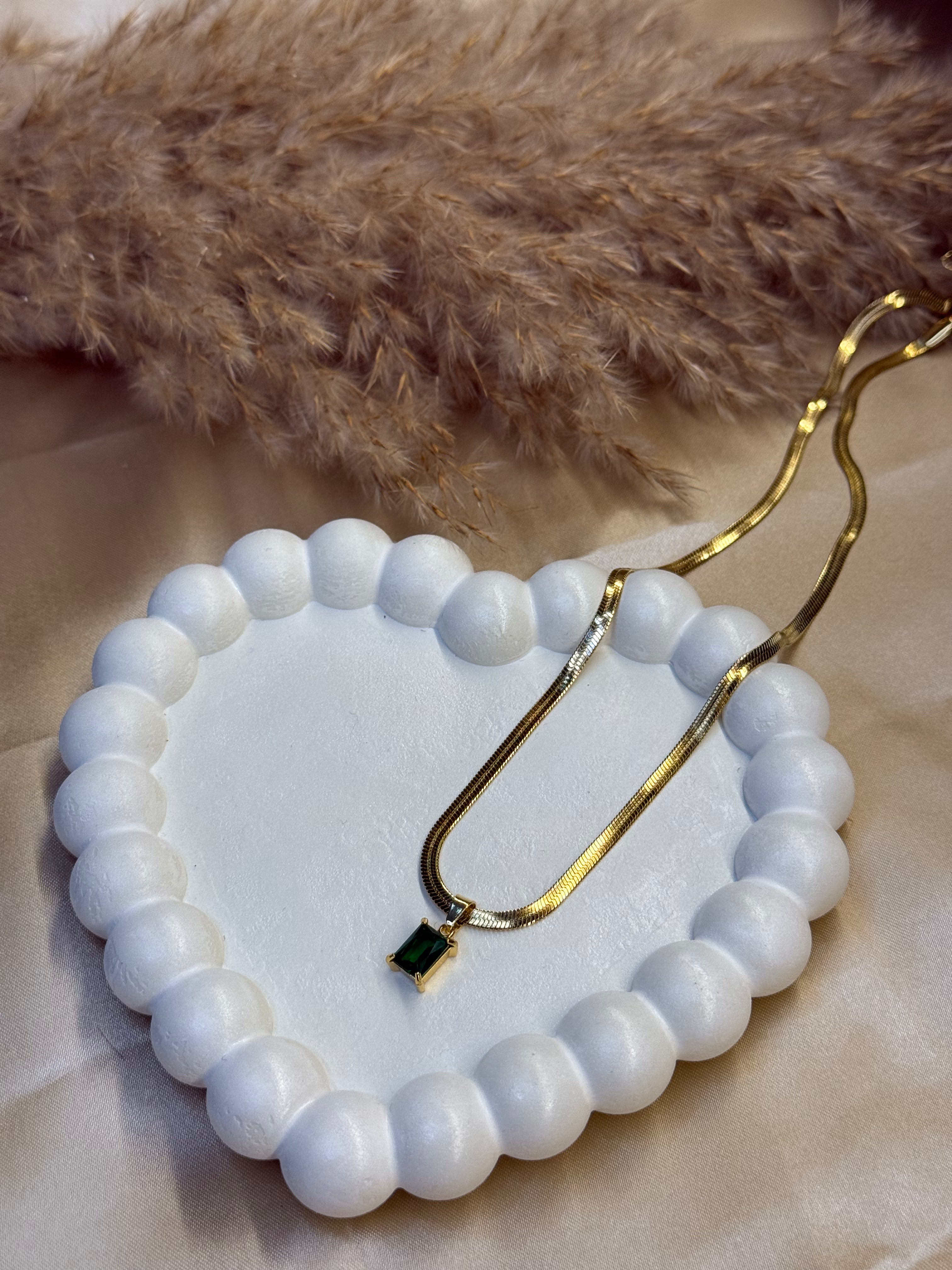 Luxe Emerald Necklace
